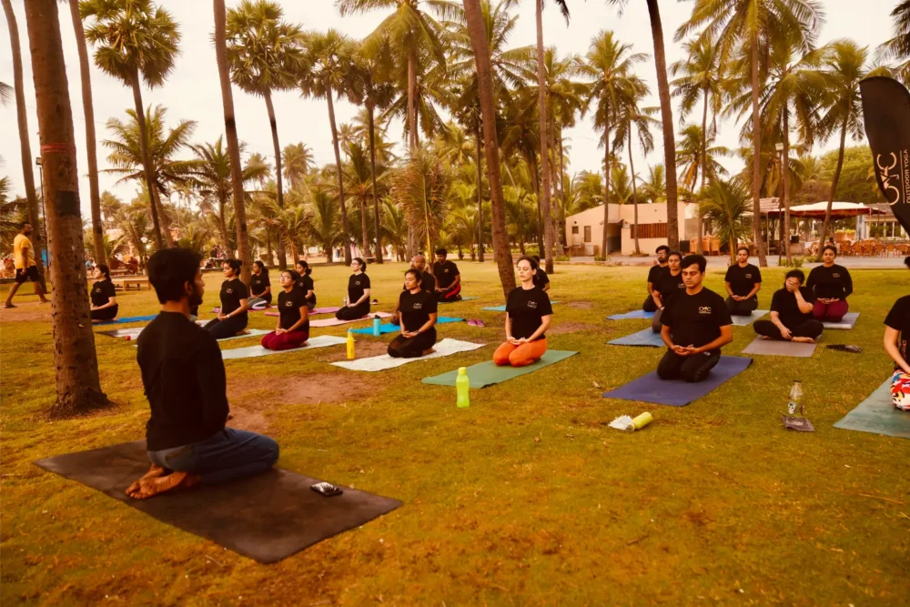 Best outdoor yoga course in Chennai