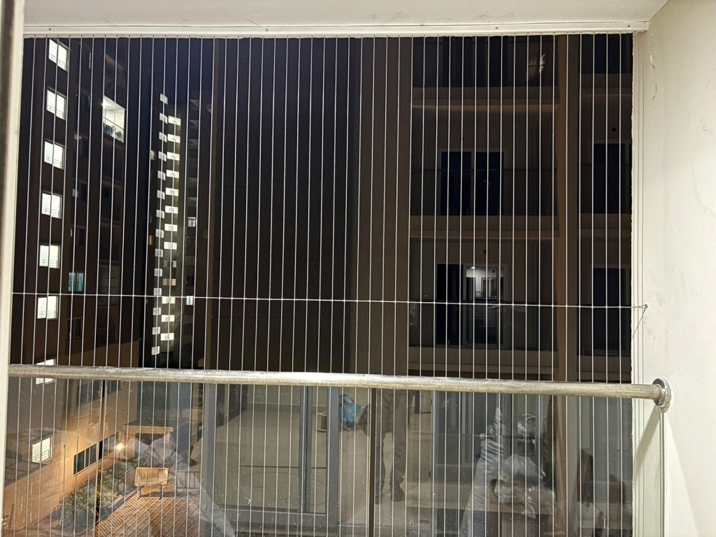 Invisible Grill for Balcony